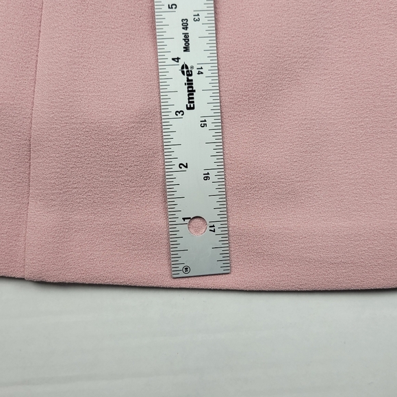 Eliza J V-Neck Blush Pink Cap Sleeves Fit and Flare, Style#EJ8M2804, Size 6 NWT - Picture 9 of 10